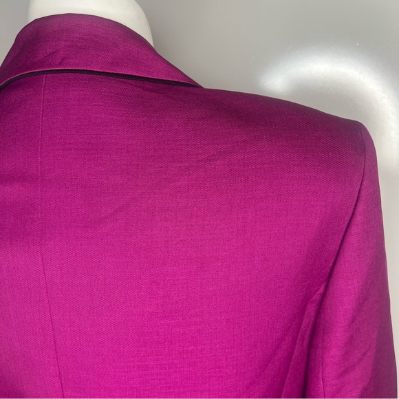 Le Suit Separates Polyester 3 Button Purple Suit Blazer Jacket Women's 18 - Picture 7 of 16